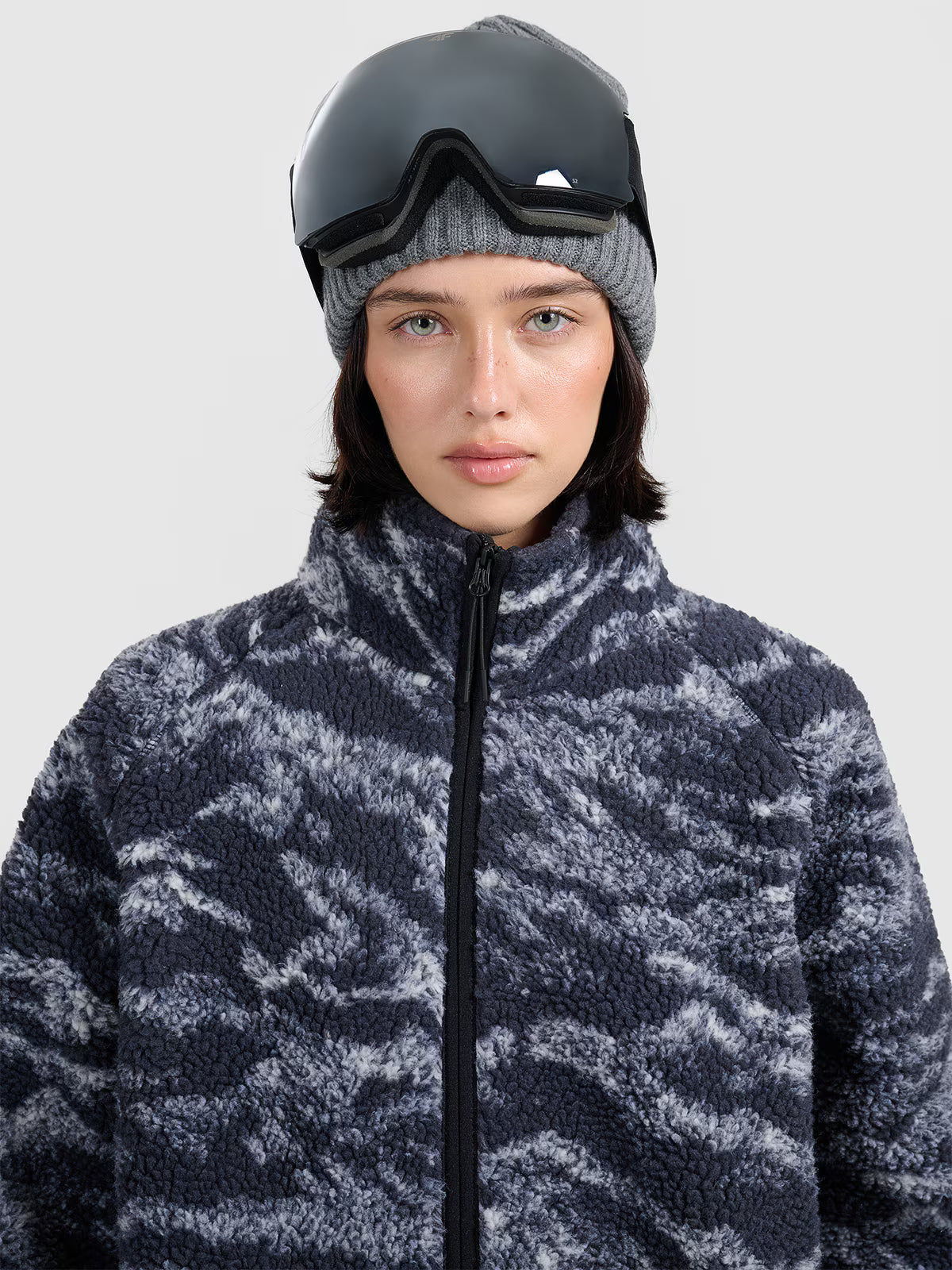 Polar sherpa oversize ze stójką uniseks