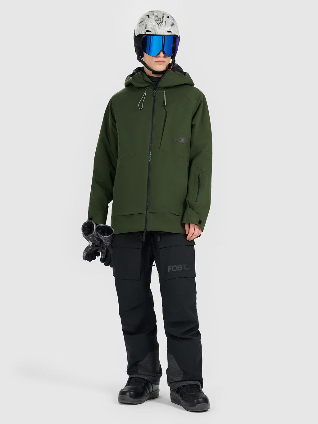 Kurtka snowboardowa membrana 15000 męska
