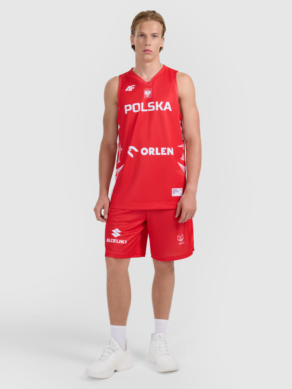 Koszulka reprezentacyjna z możliwością personalizacji męska 4F x PZKOSZ