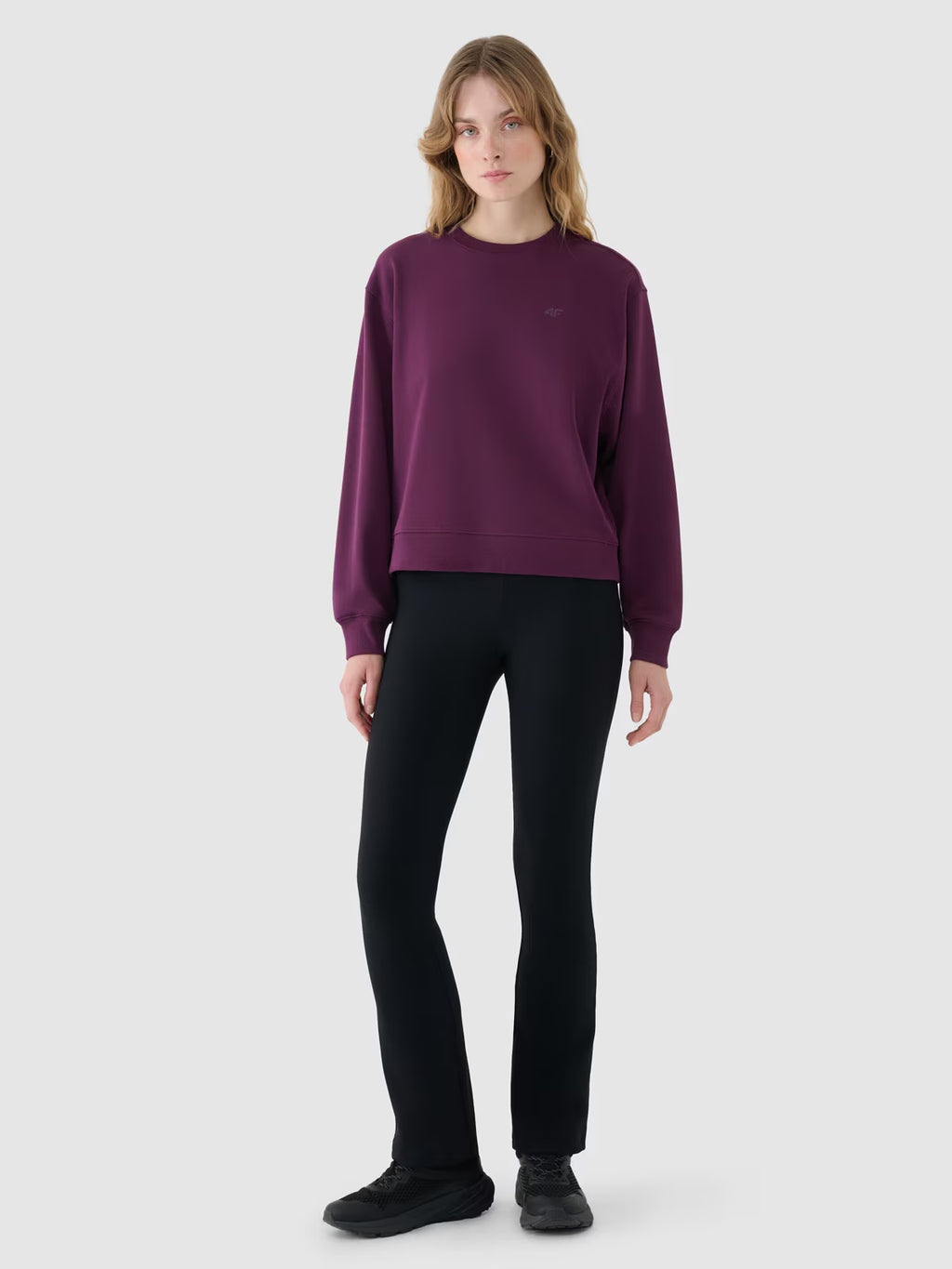 Bluza nierozpinana bez kaptura damska