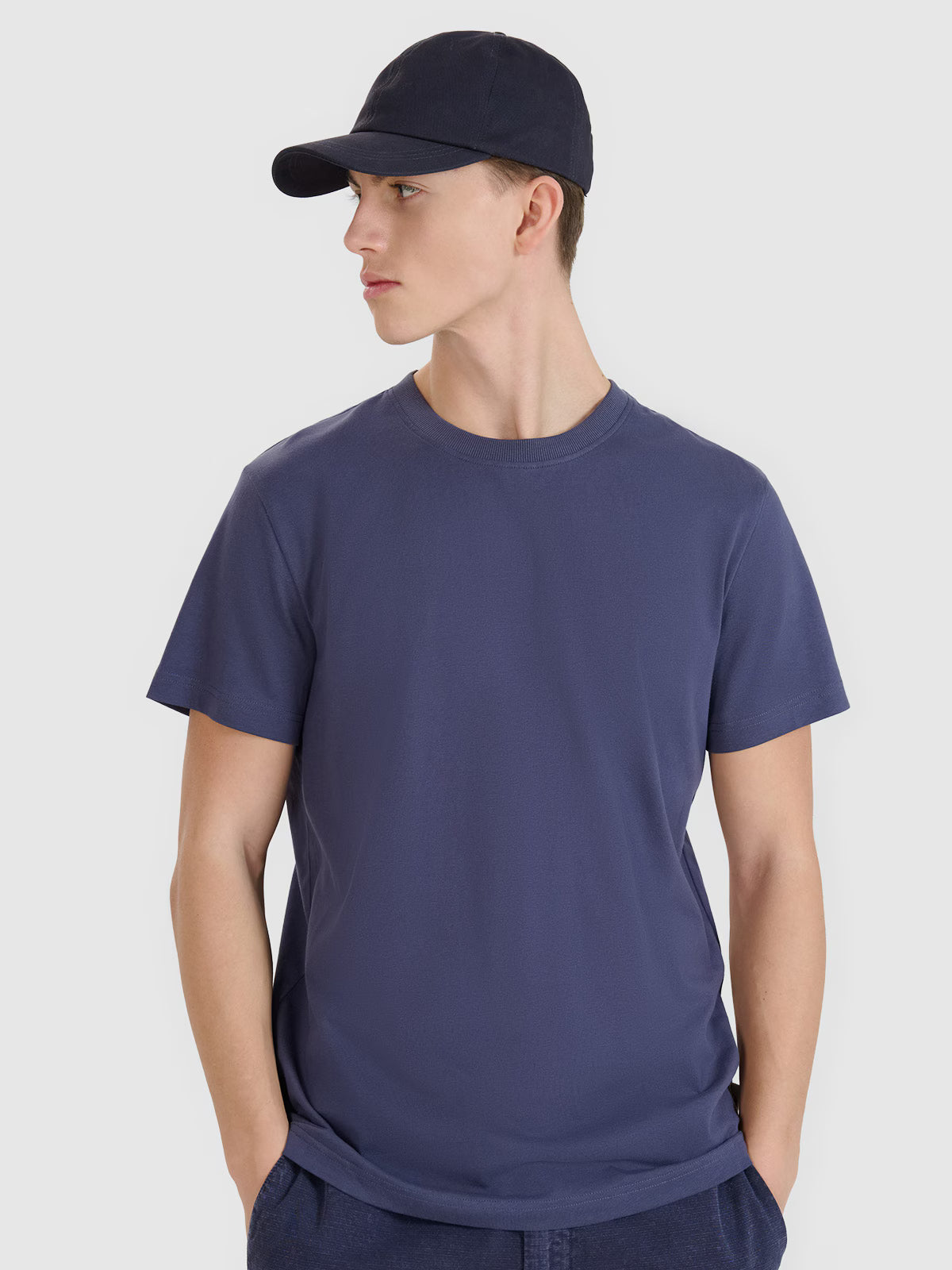 T-shirt regular z nadrukiem męski