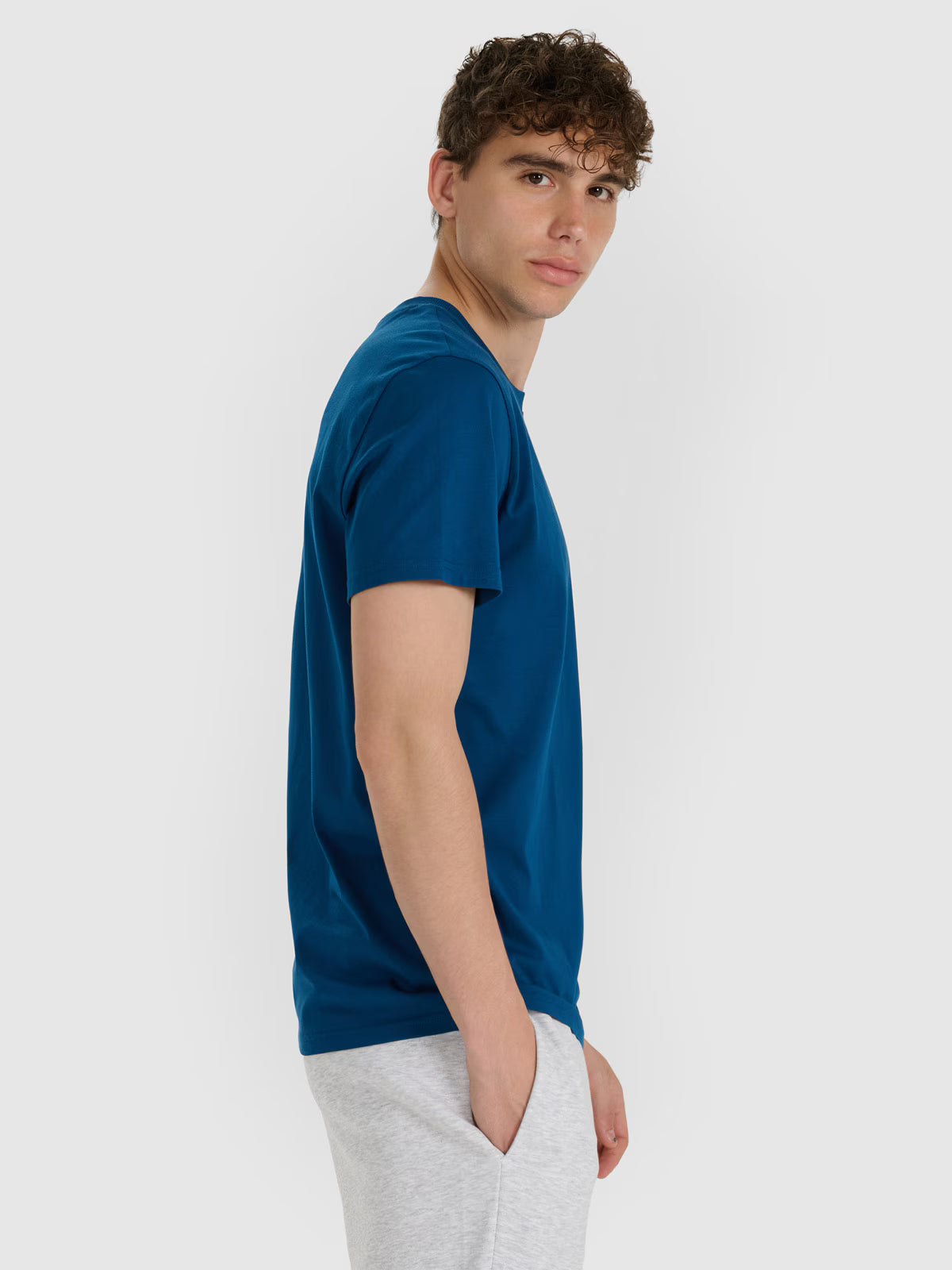 T-shirt regular z nadrukiem męski