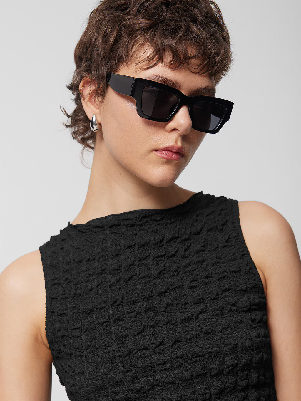 Top z tkaniny strukturalnej damski Outhorn