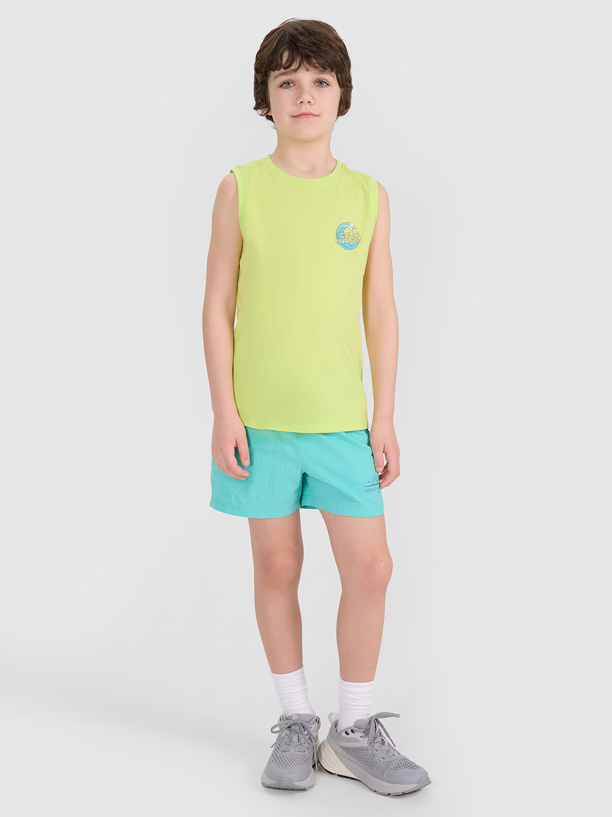 Tank top regular z nadrukiem chłopięcy