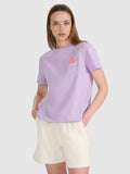 T-shirt oversize z nadrukiem damski