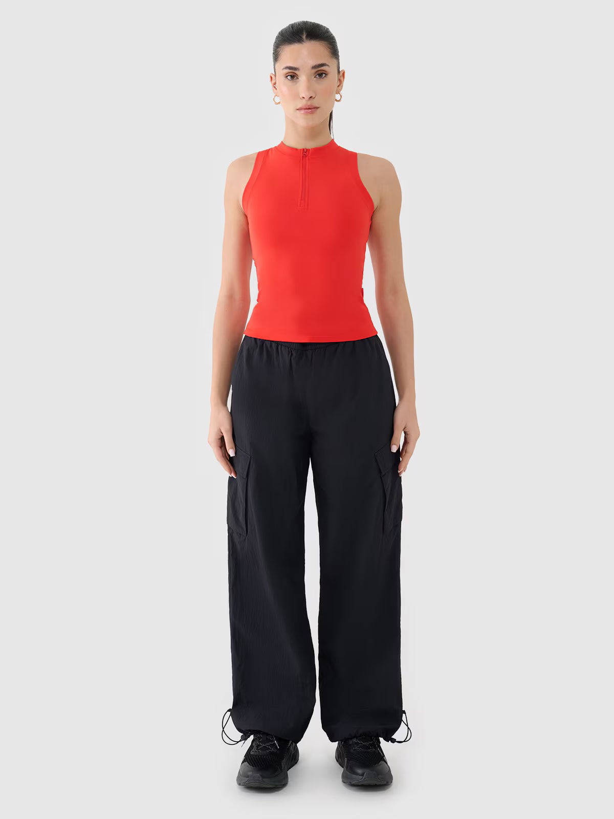 Crop-top slim damski