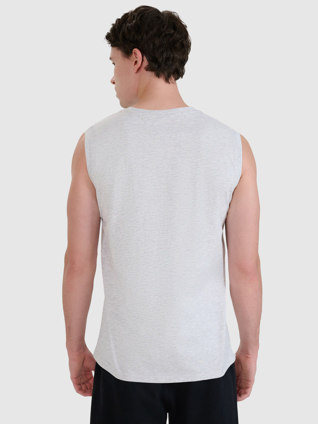 Tank top regular gładki męski