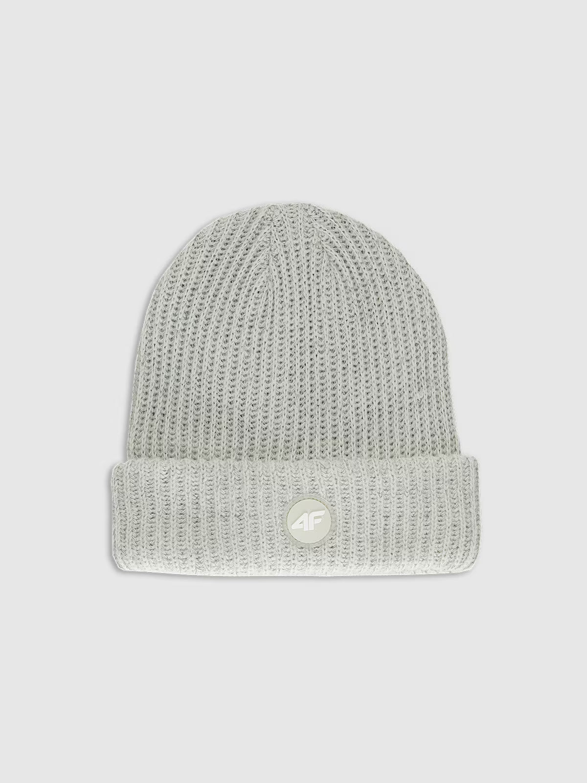Czapka beanie odblaskowa dziewczęca