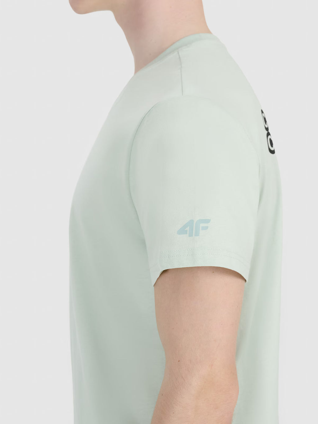 T-shirt regular z nadrukiem męski