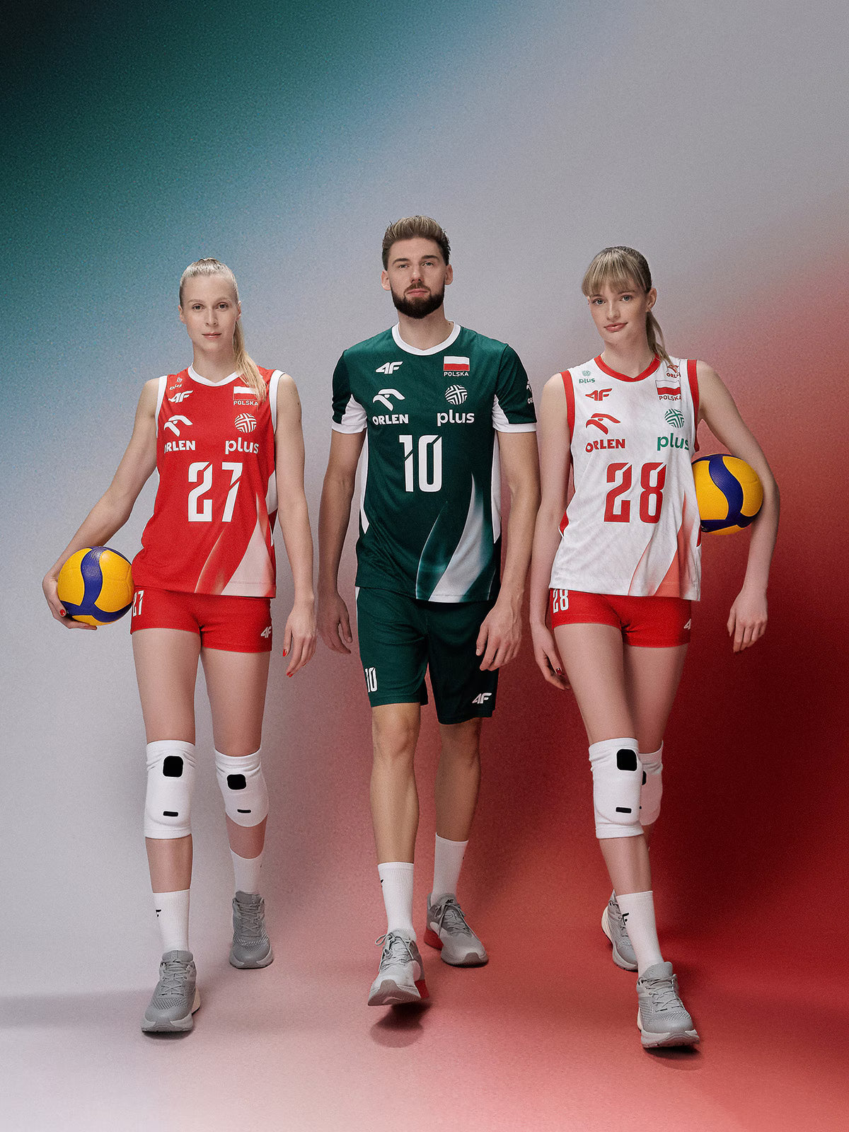 Koszulka meczowa replika domowa z możliwością personalizacji męska 4F x Polska Siatkówka