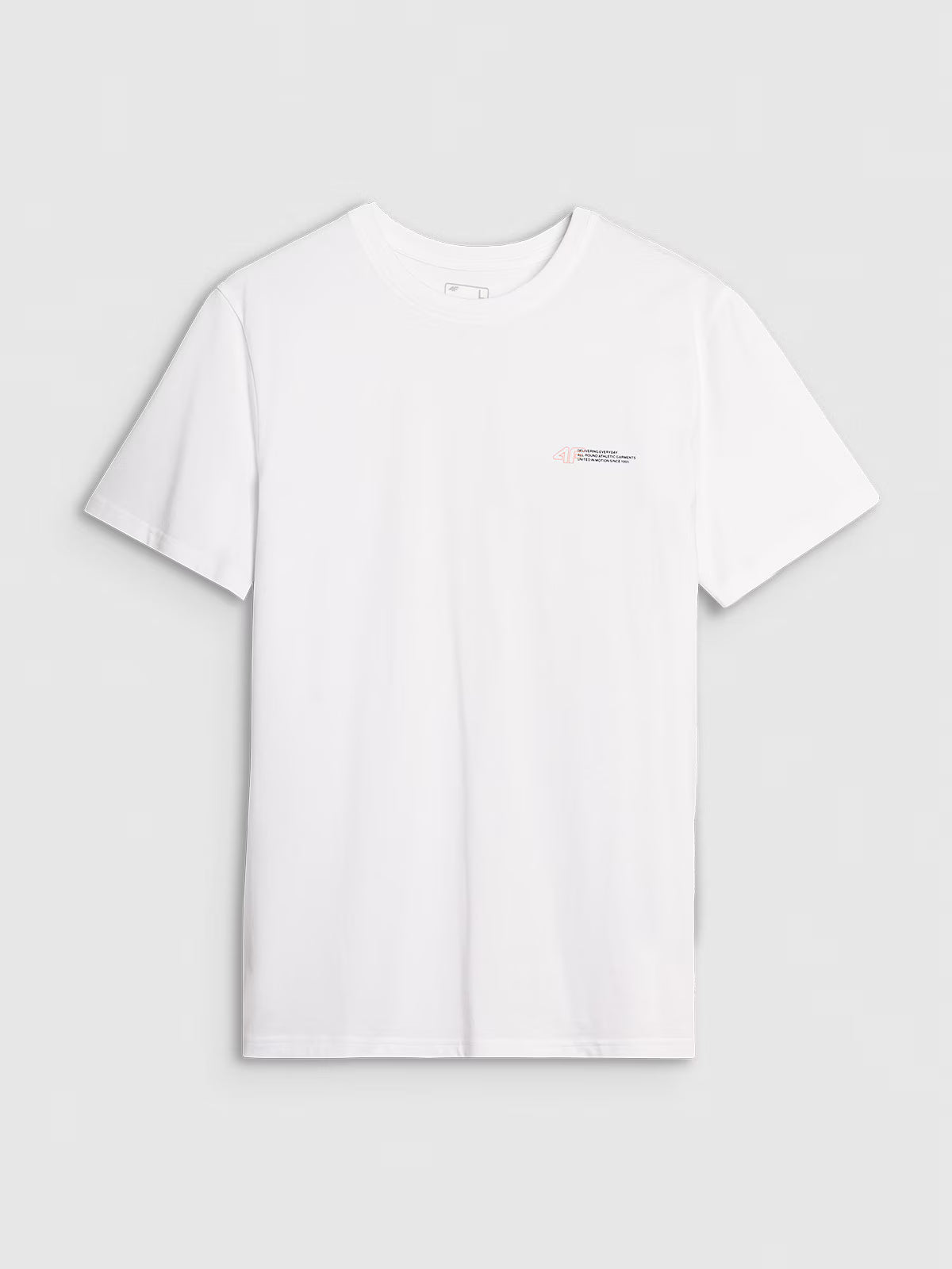 T-shirt regular gładki męski