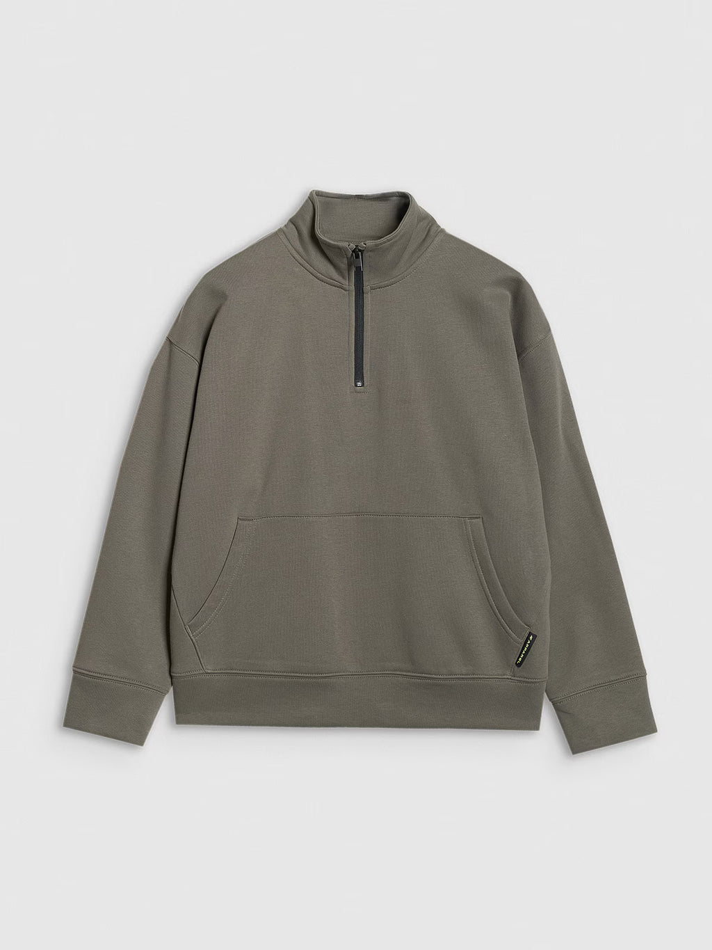 Bluza dresowa ze stójką z zamkiem chłopięca