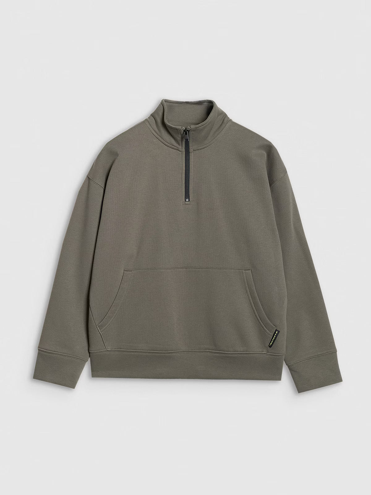 Bluza dresowa ze stójką z zamkiem chłopięca