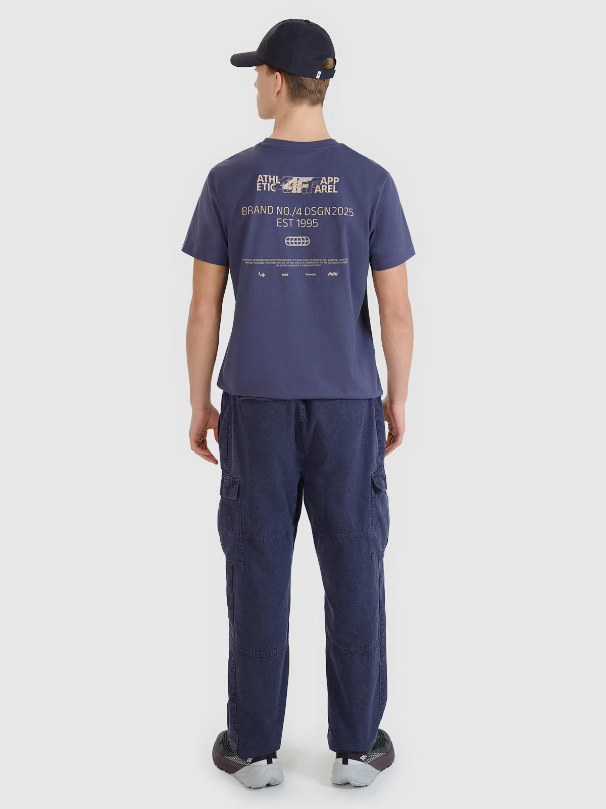 Spodnie casual cargo męskie