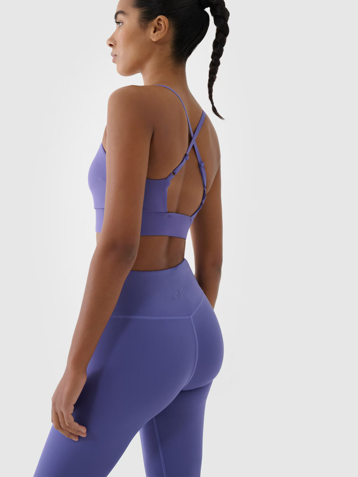 Legginsy treningowe z wysokim stanem damskie