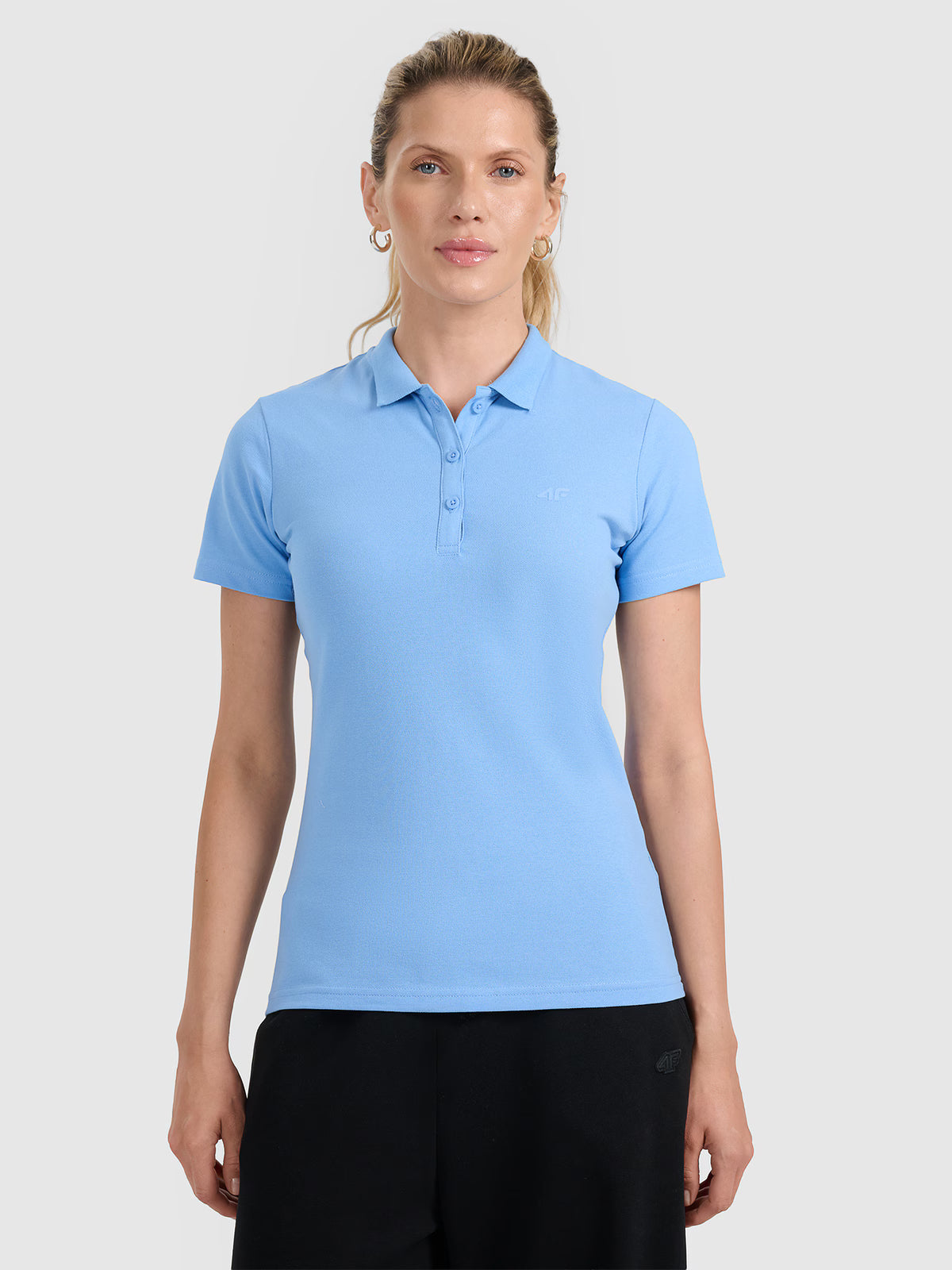Koszulka polo slim damska