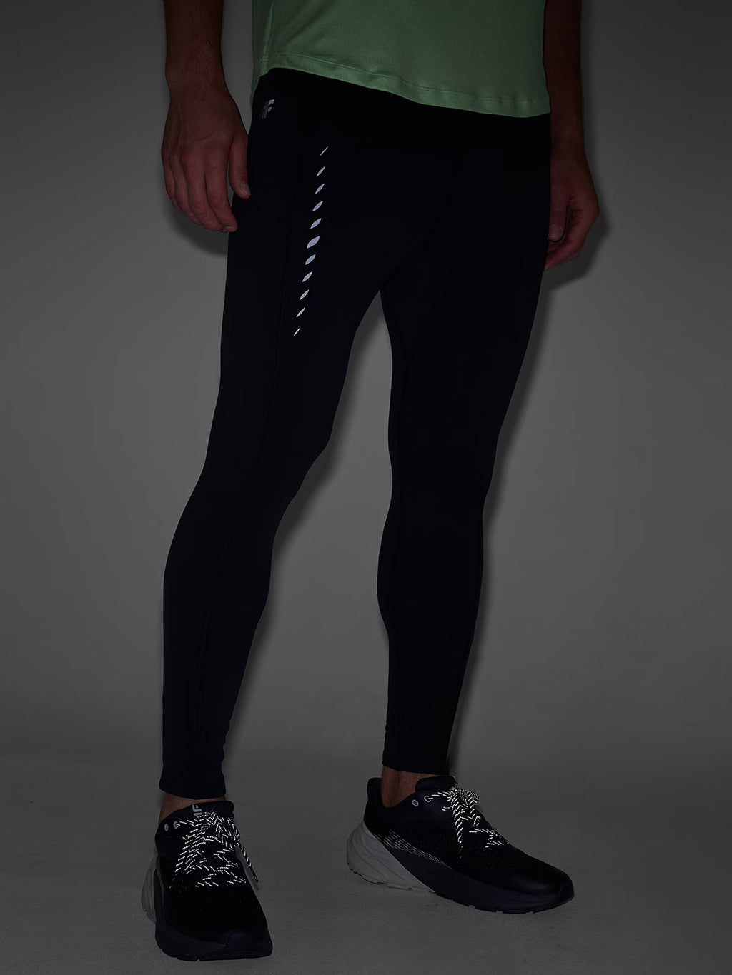 Legginsy do biegania szybkoschnące męskie