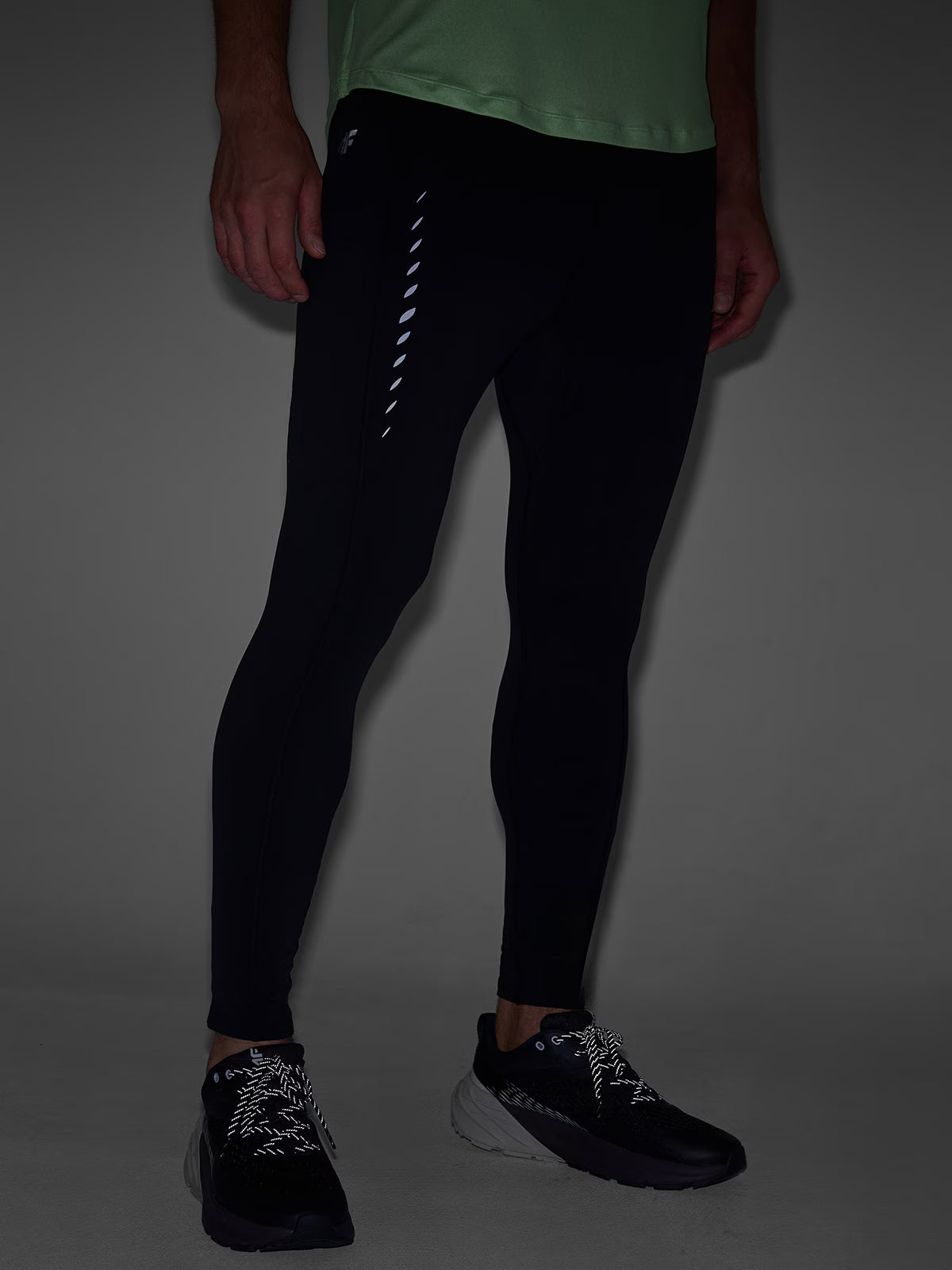 Legginsy do biegania szybkoschnące męskie