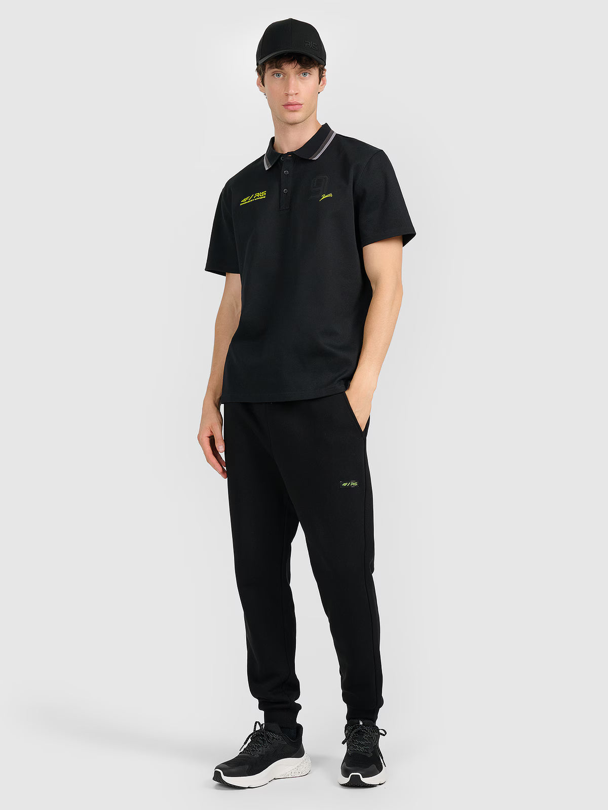 Koszulka polo regular męska 4F x Robert Lewandowski
