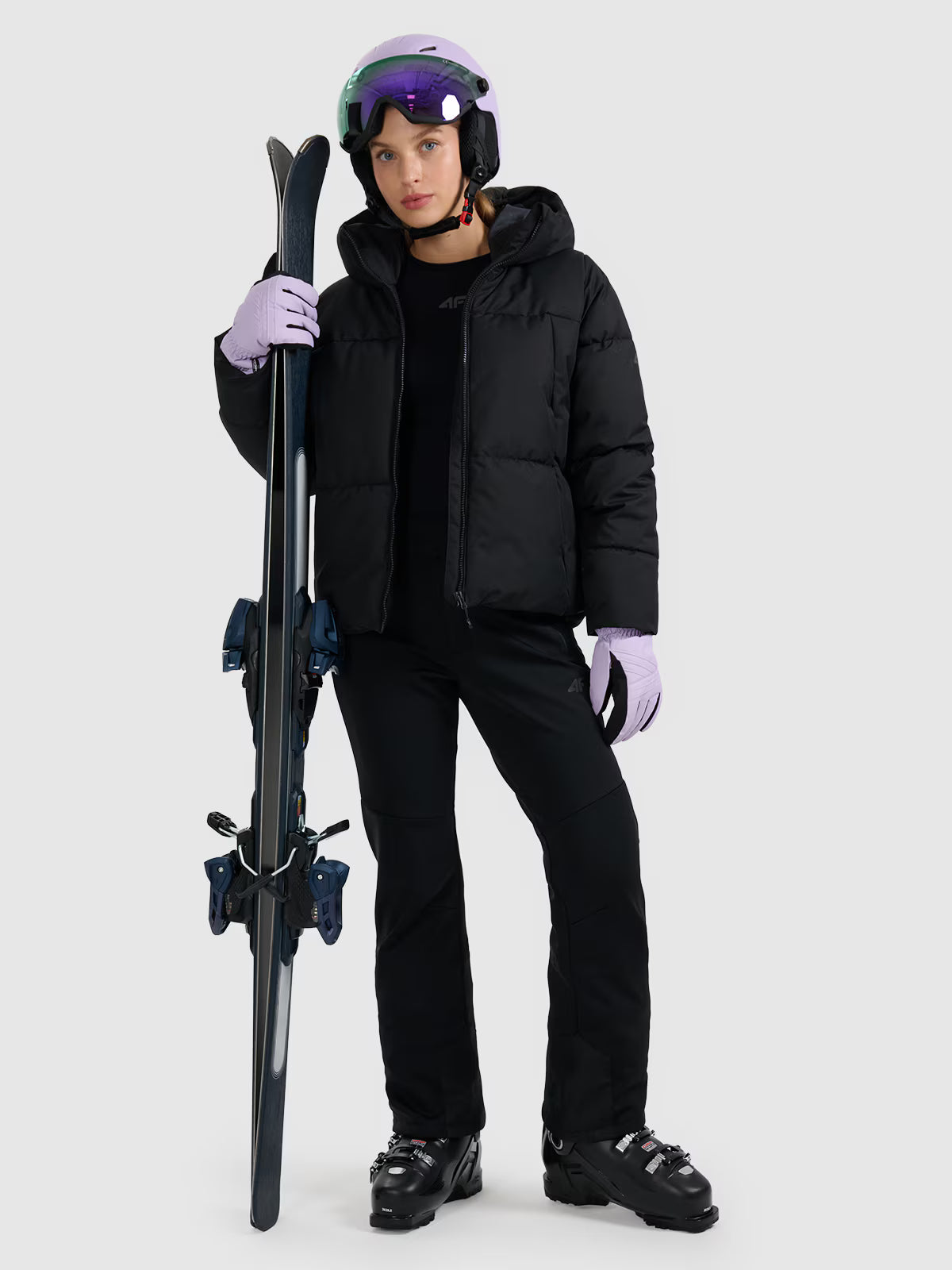 Spodnie narciarskie softshell membrana 10000 damskie