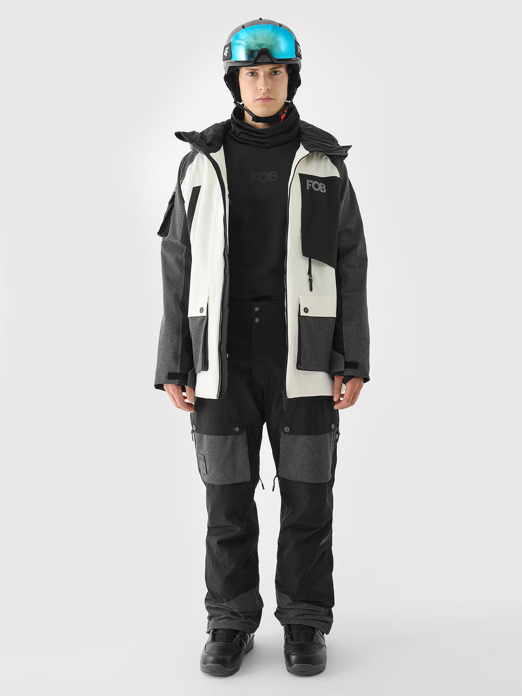Spodnie snowboardowe membrana 10000 męskie