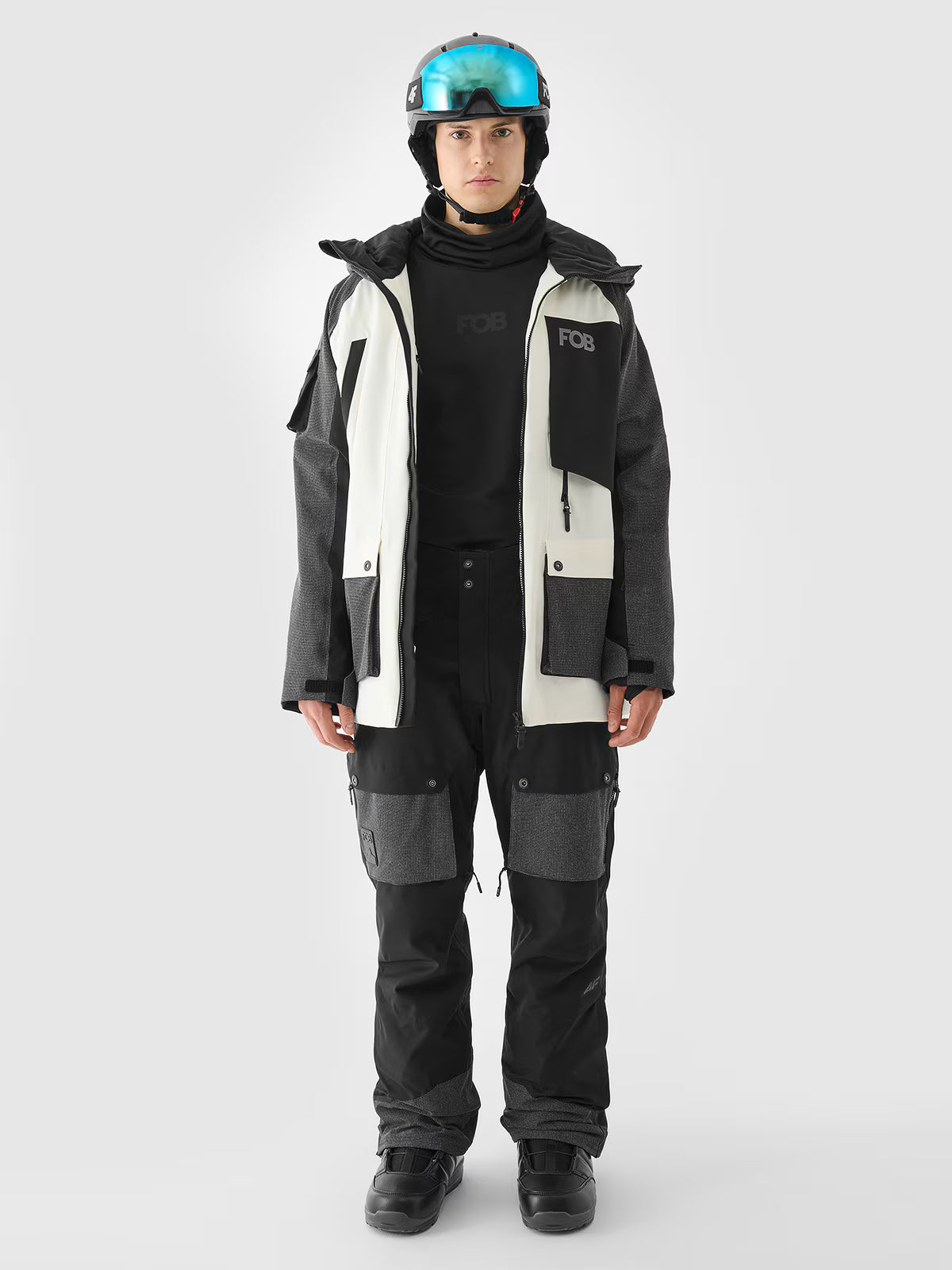 Spodnie snowboardowe membrana 10000 męskie