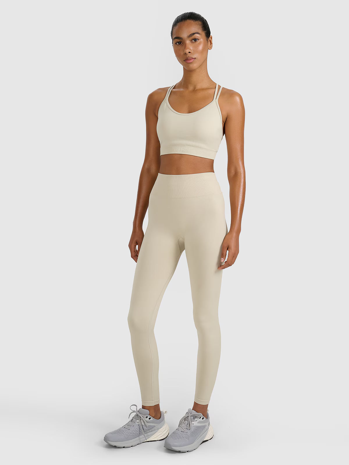 Legginsy treningowe bezszwowe damskie