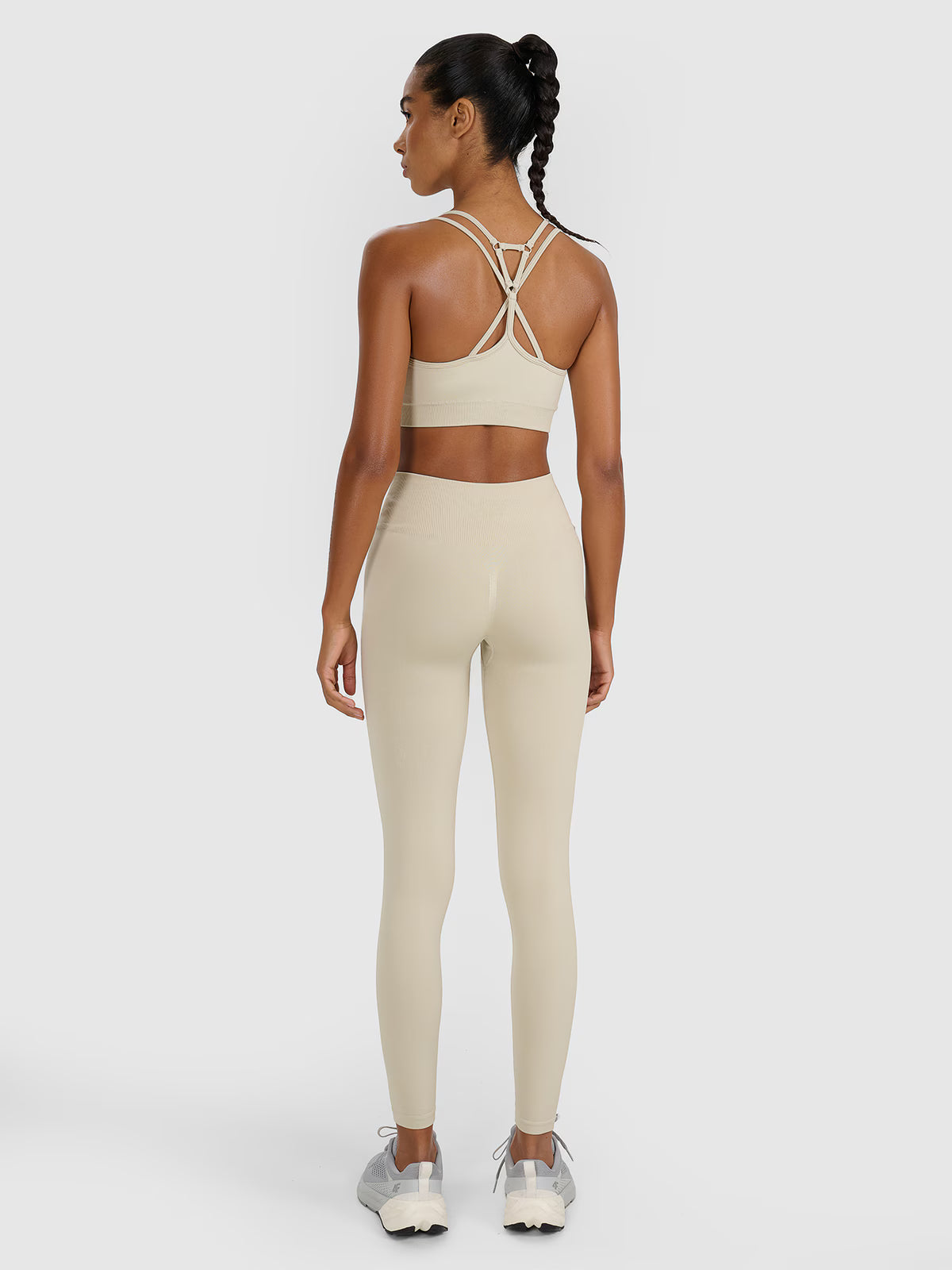 Legginsy treningowe bezszwowe damskie