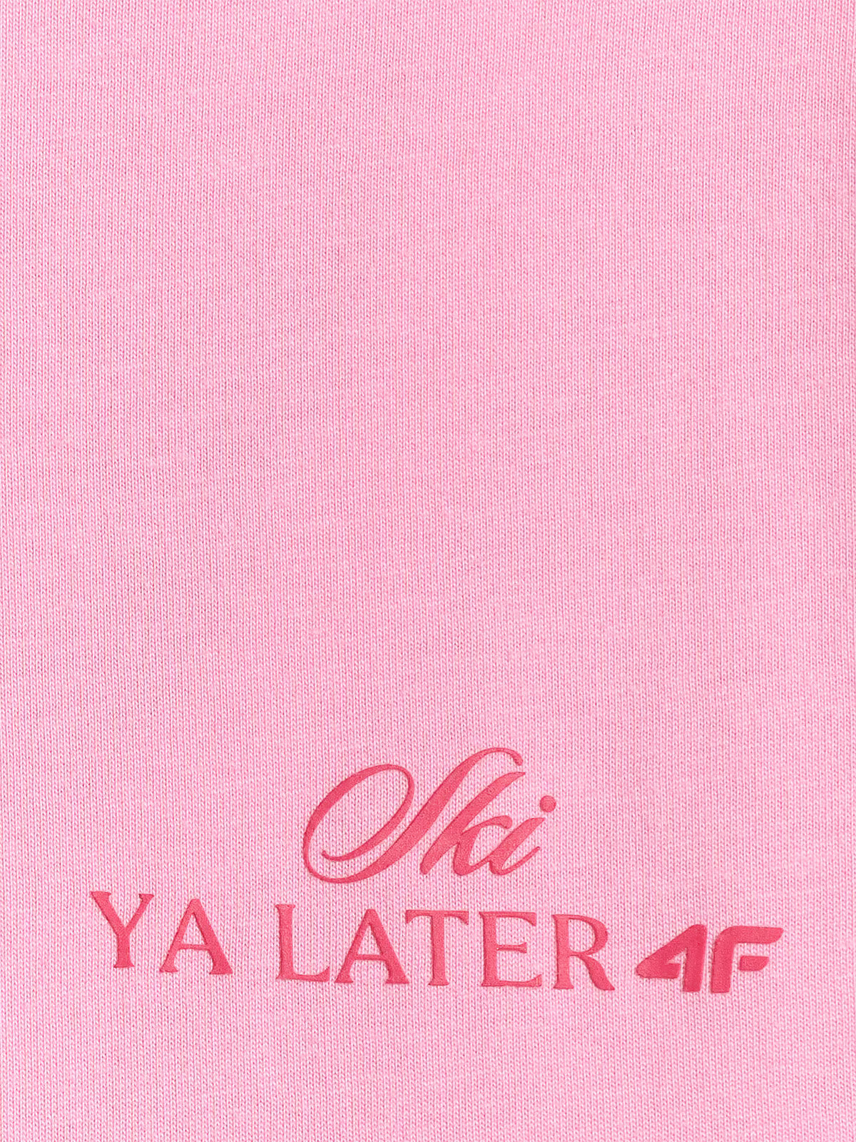 T-shirt loose z nadrukiem damski