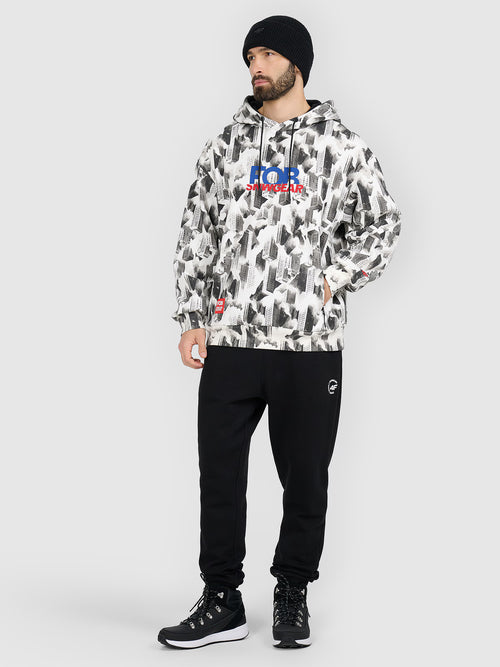 Bluza dresowa loose z kapturem męska