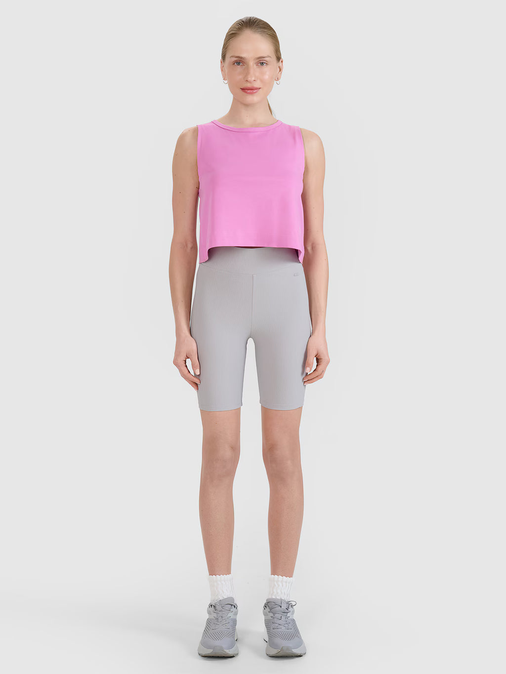 Legginsy krótkie dzianinowe damskie