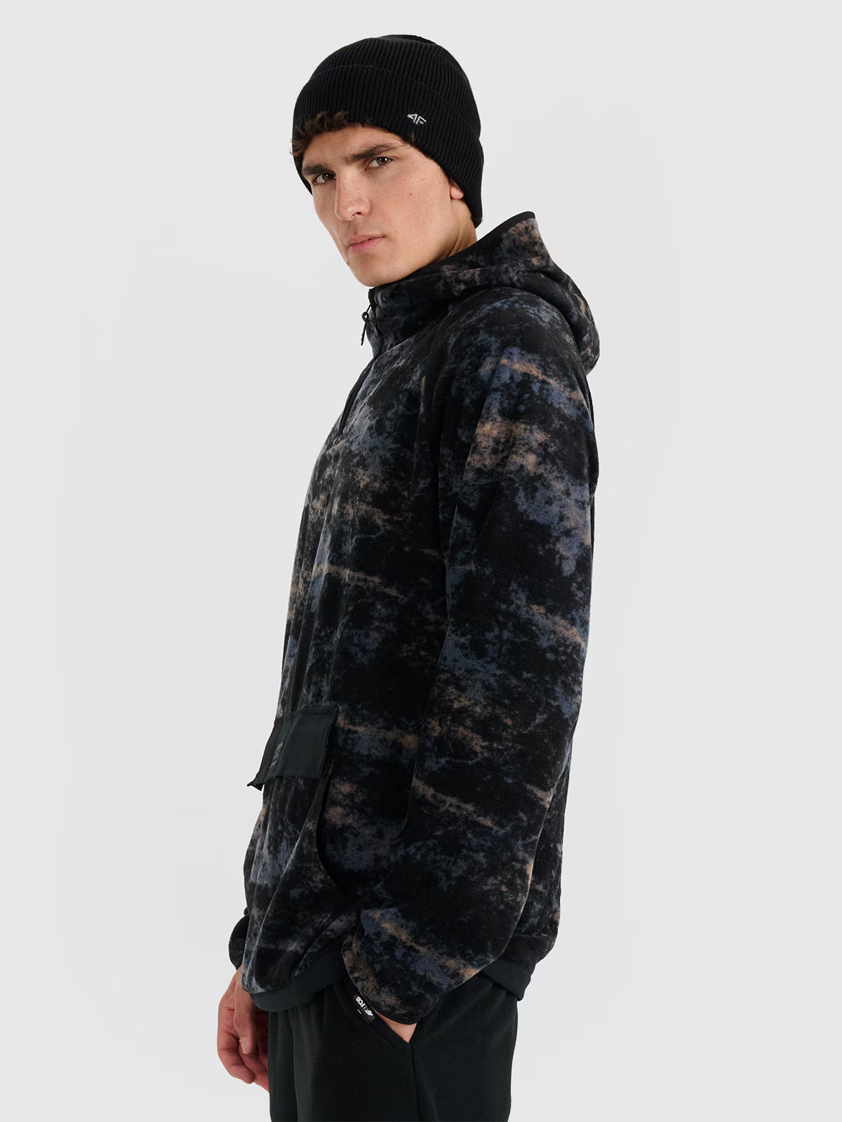 Polar z kapturem regular męski