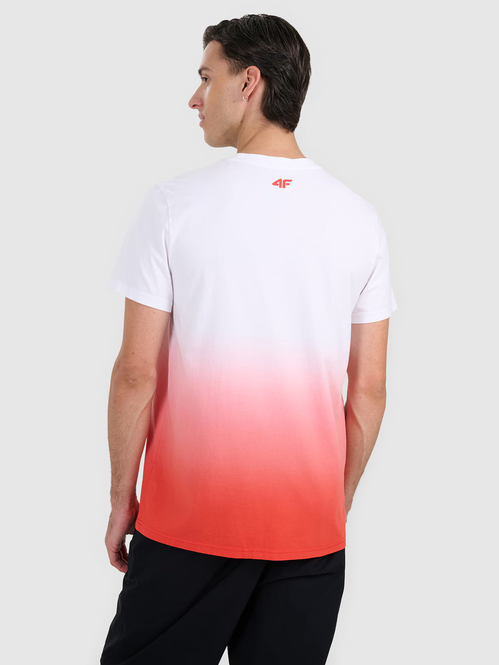 T-shirt regular z nadrukiem męski