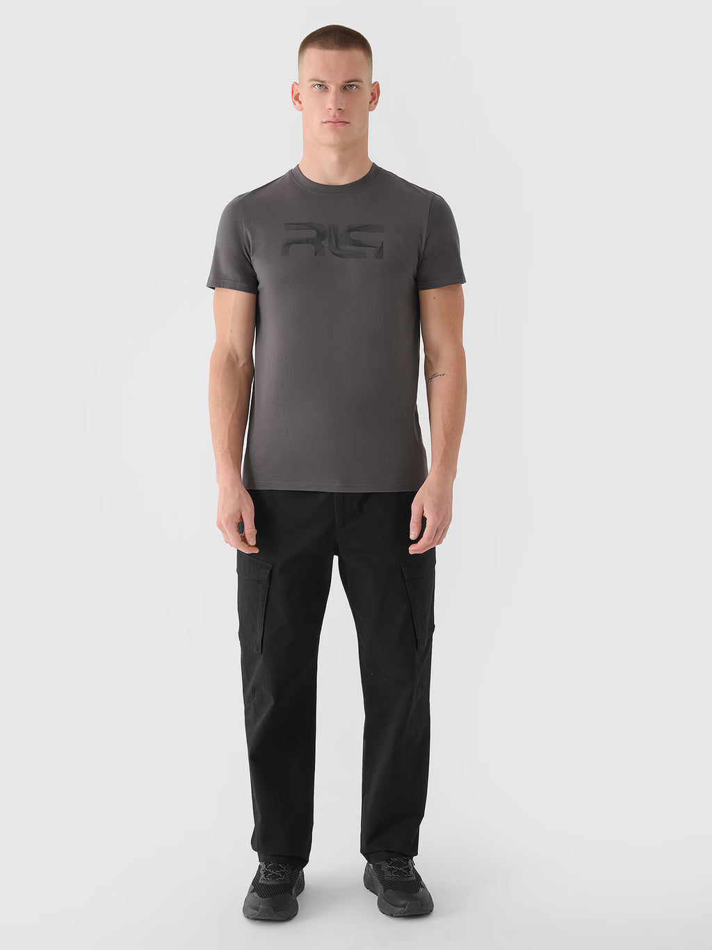 Spodnie casual cargo męskie 4F x Robert Lewandowski