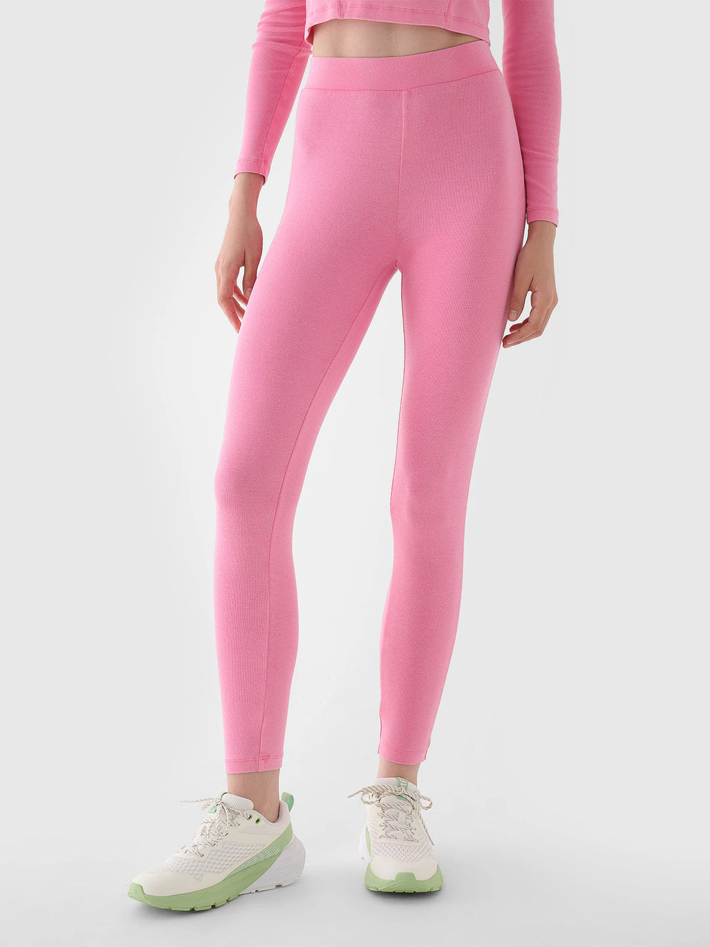 Legginsy dzianinowe damskie