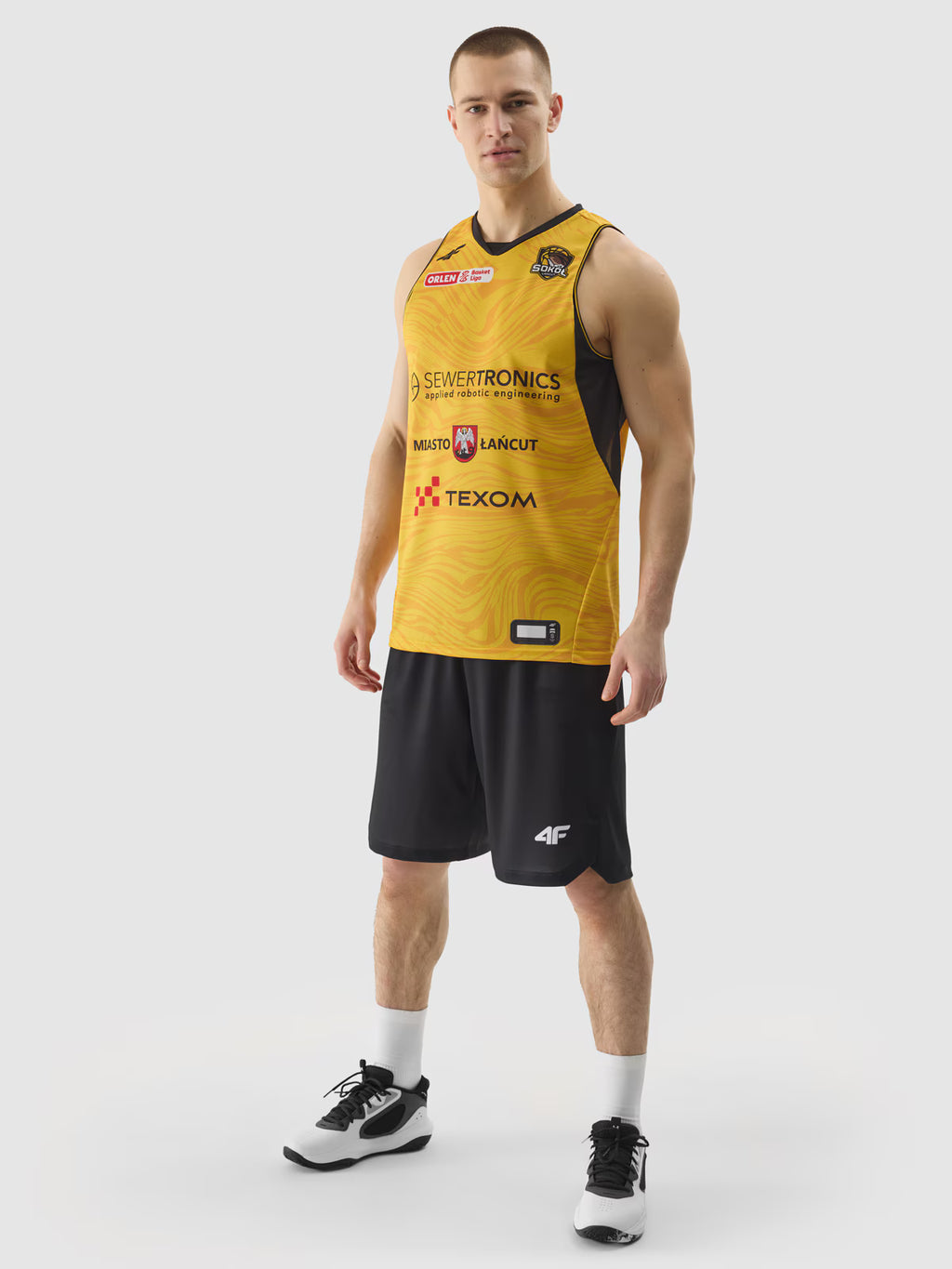Tank top replika domowy z sezonu 2023/24 męski 4F x Sokół Łańcut