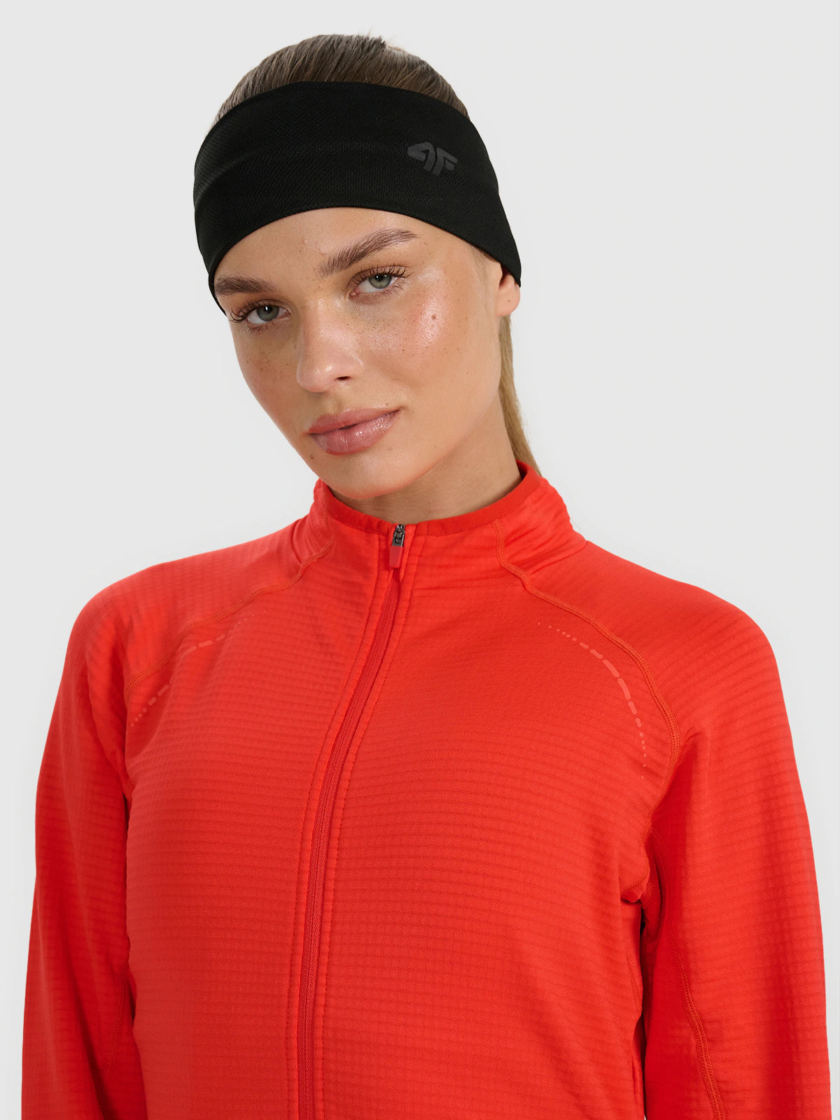 Bluza do biegania regular szybkoschnąca damska