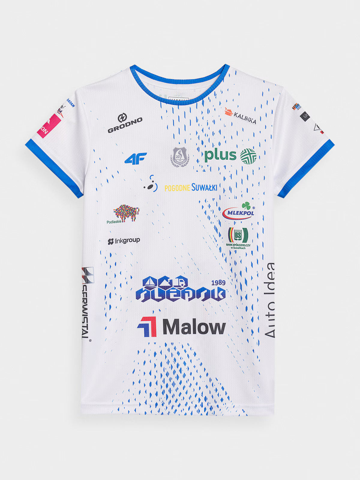 Koszulka meczowa replika domowa z sezonu 2024/2025 dziecięca 4F x Ślepsk Malow Suwałki