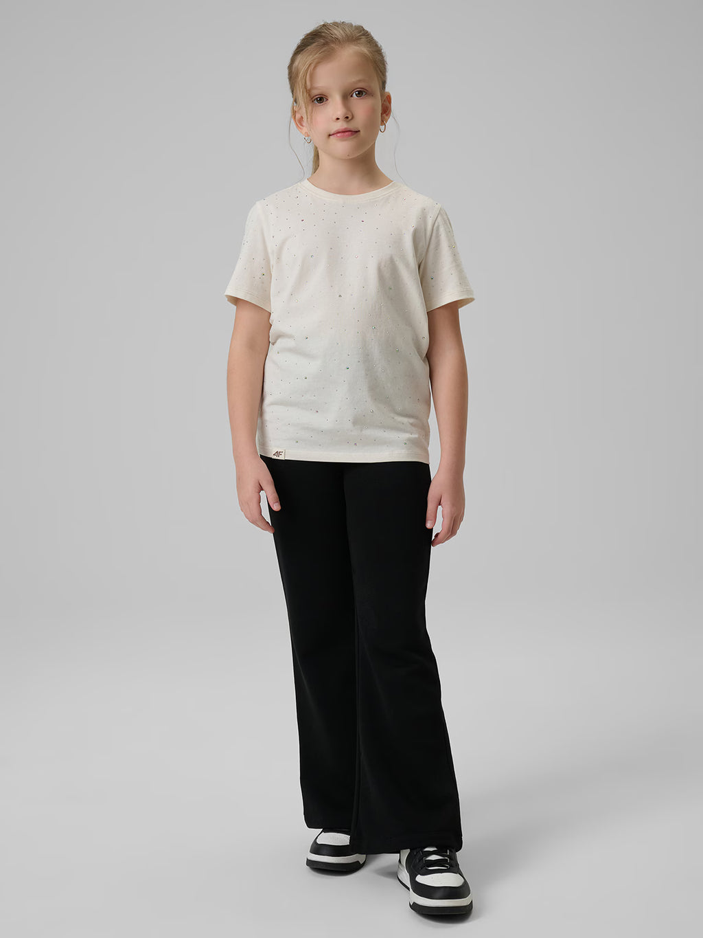T-shirt regular dziewczęcy