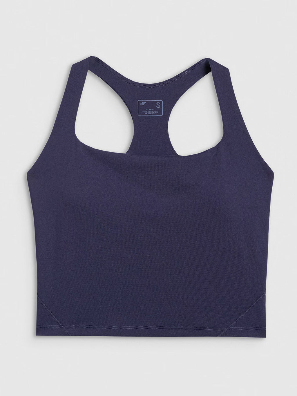 Crop-top tenisowy szybkoschnący damski