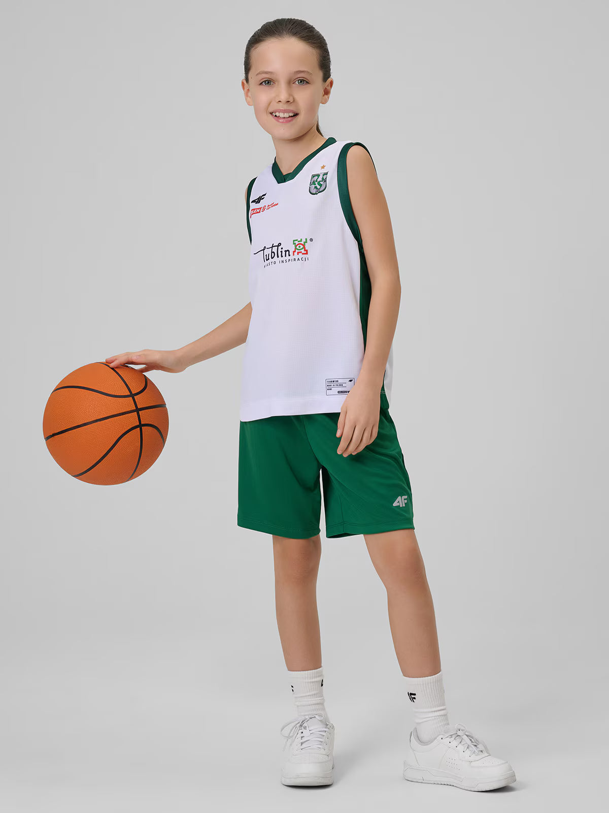Koszulka meczowa replika domowa z sezonu 2025/26 dziecięca 4F x AZS UMCS Lublin