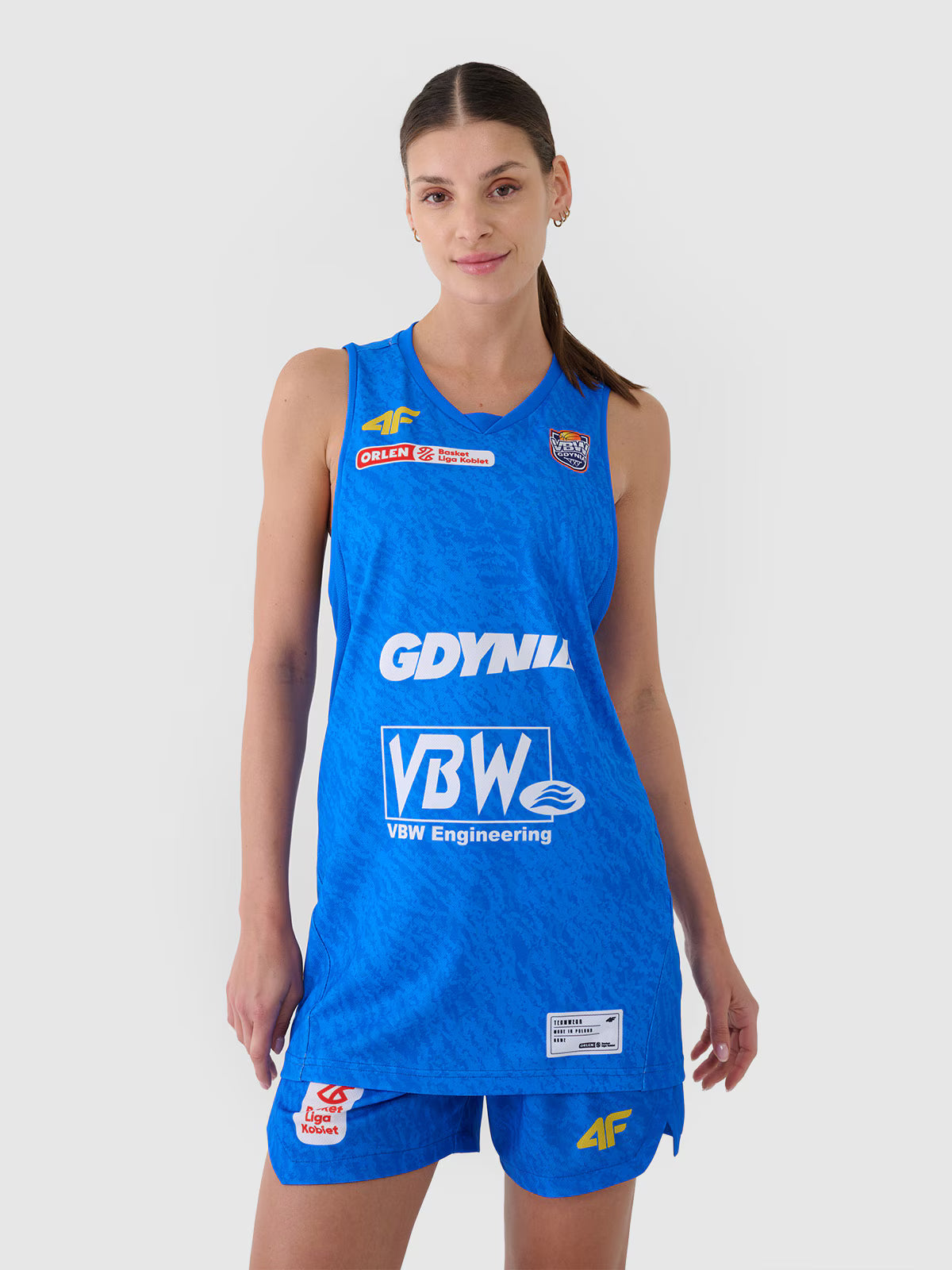 Koszulka meczowa replika domowa z sezonu 2024/25 damska 4F x VBW Arka Gdynia