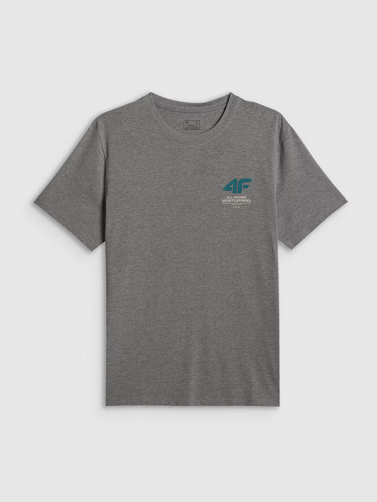T-shirt regular gładki męski
