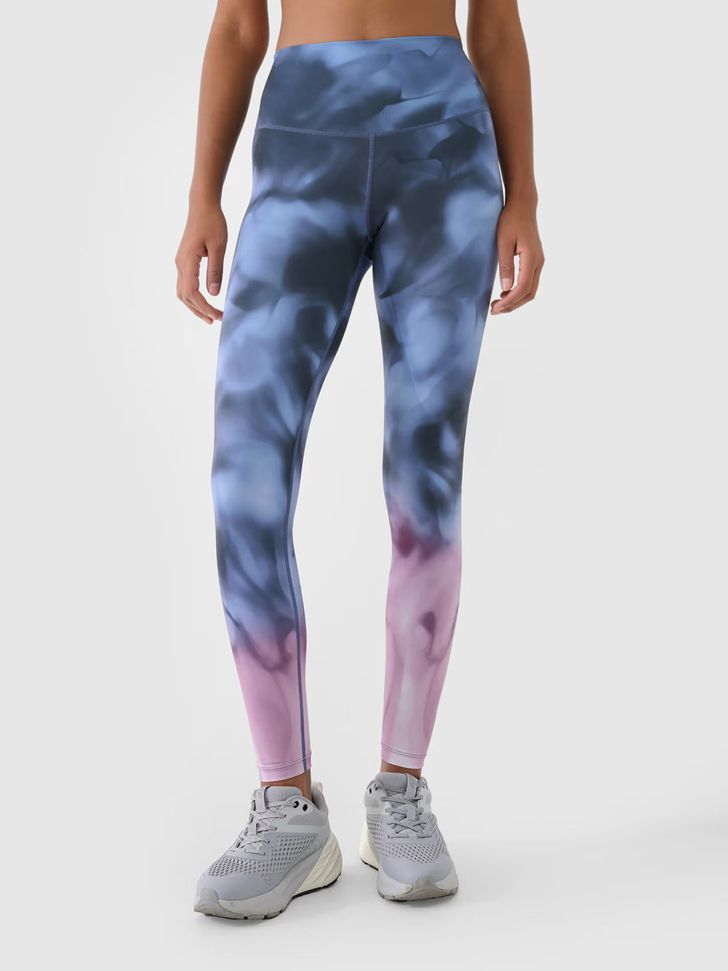 Legginsy treningowe z wysokim stanem damskie