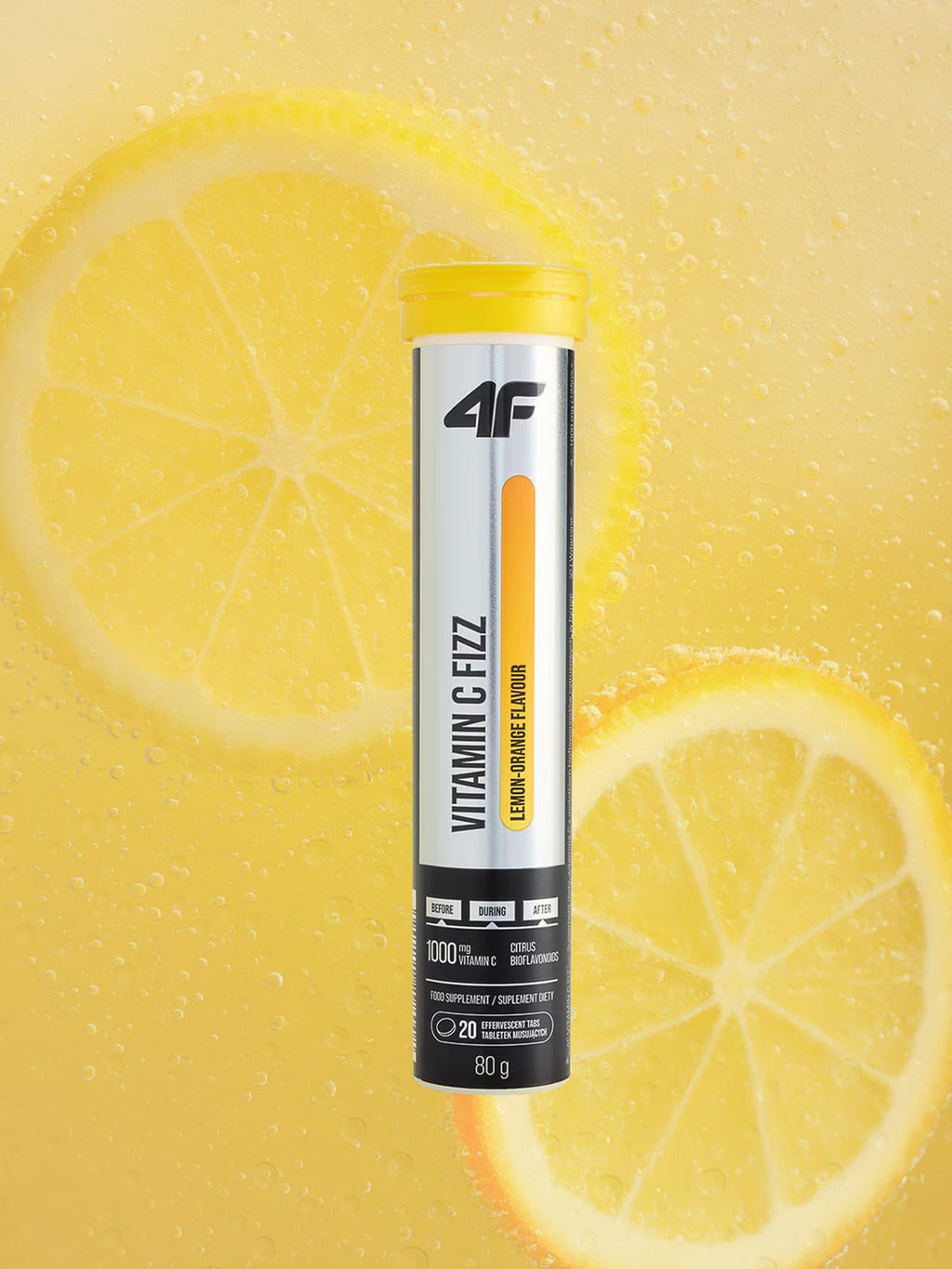 Vitamin C Fizz - suplement diety (20 tabletek musujących) cytrynowo