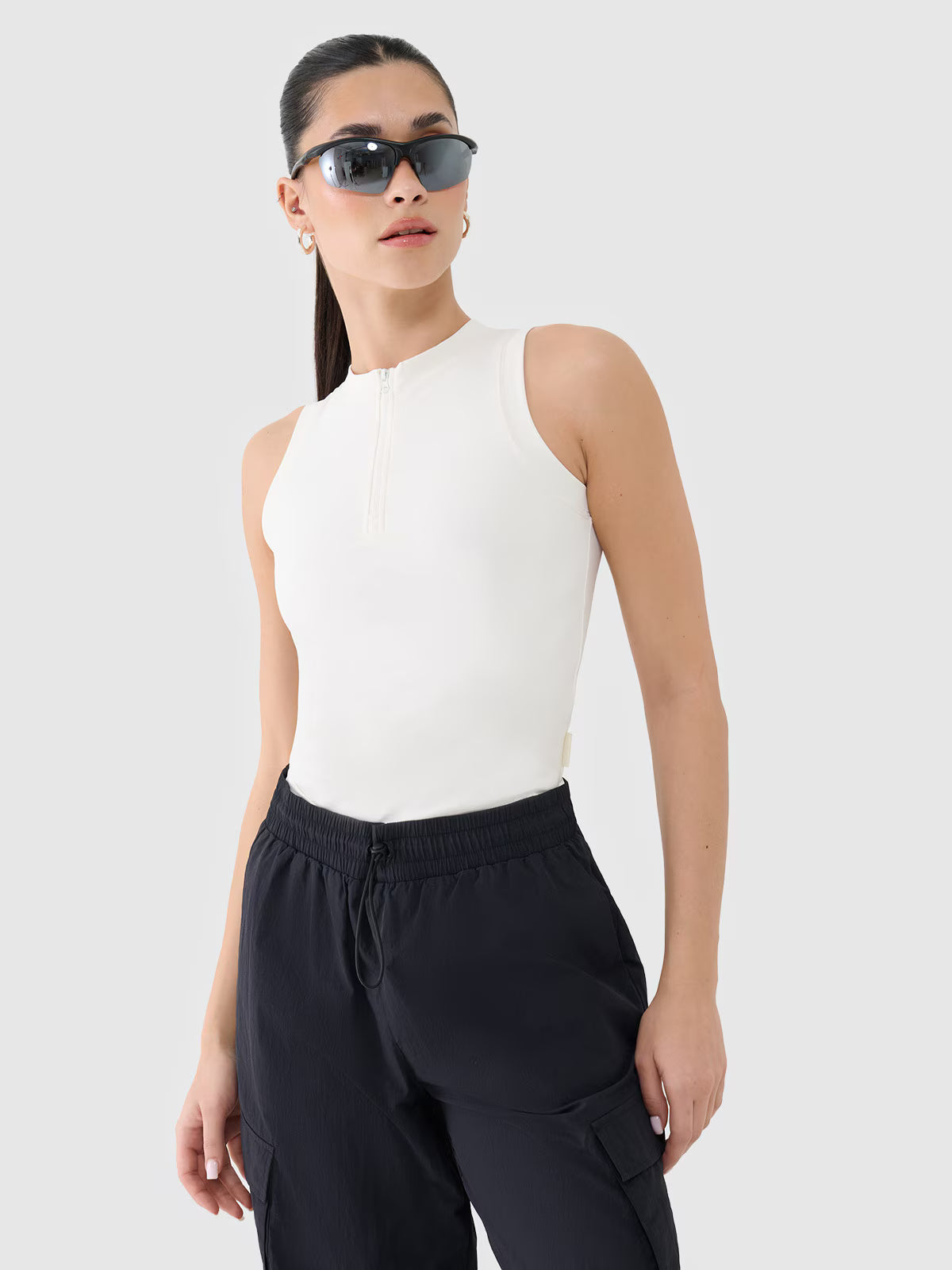 Crop-top slim damski