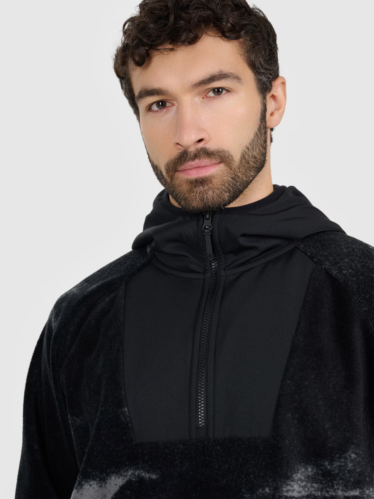 Polar loose z kapturem męski
