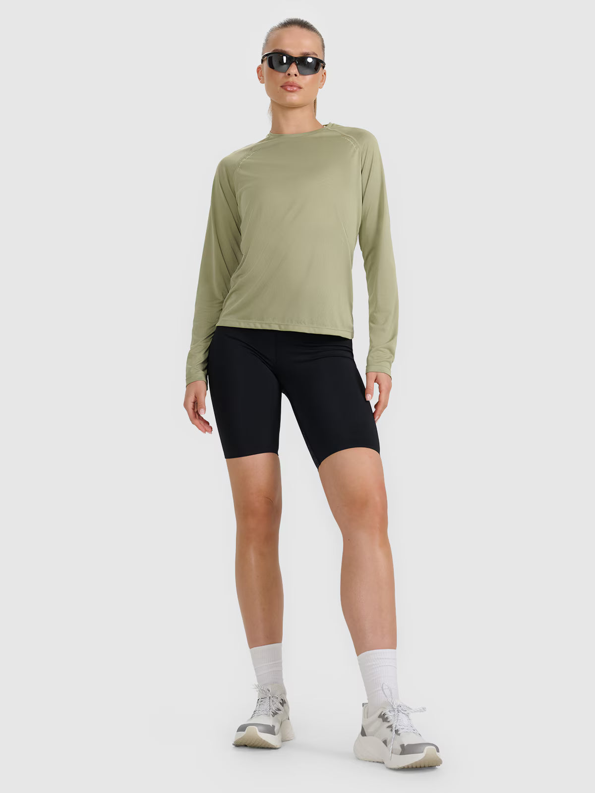 Longsleeve do biegania w terenie szybkoschnący damski