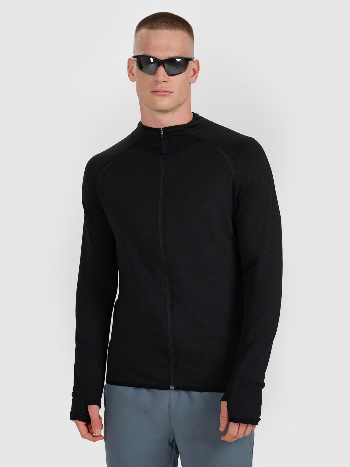 Bluza do biegania regular szybkoschnąca męska