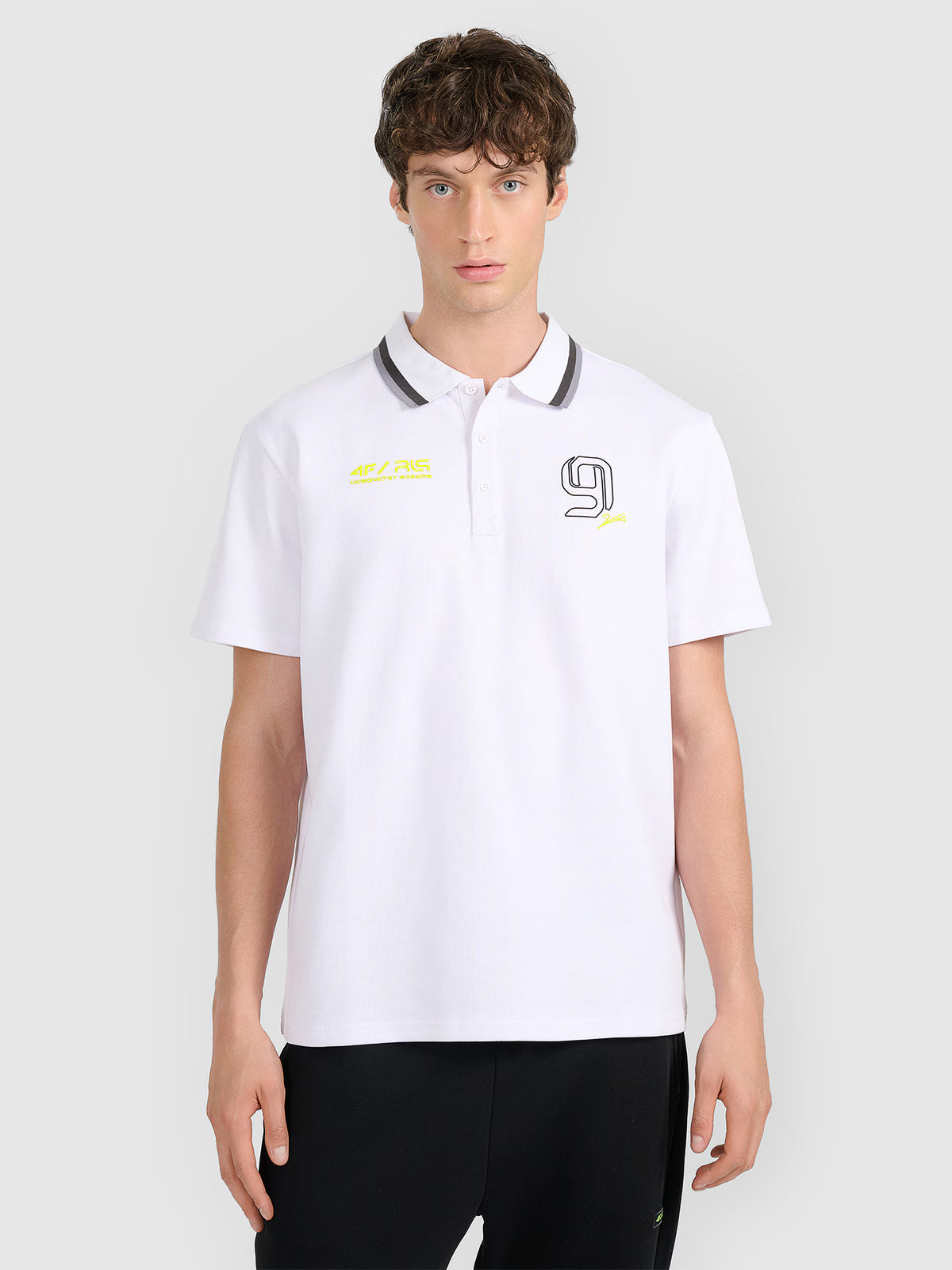 Koszulka polo regular męska 4F x Robert Lewandowski